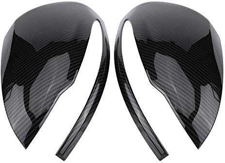 1 Paar Carbon-Faser-Spiegel-Abdeckung for Mercedes Benz C/E/GLC/S-Klasse W205 W213 W222 X253