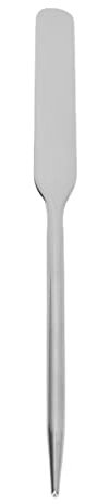 Outil de Spatule de Maquillage, Spatule de Mélange de Cosmétiques en Acier Inoxydable à Double Tête Lavable, Outil de Mélange Liquide pour Soins de la Peau des Ongles pour la