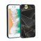 KARYOU Black-and-Gold phone case for iPhone 7 Plus for Women Men Gifts,Soft silicone Style Shockproof - Black-and-Gold Case for iPhone 7 Plus