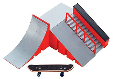 Colcolo Finger Skate Ramp Park Kits, Fingerboard, Kinder-Skateboard für Jungen und Mädchen, Stil c