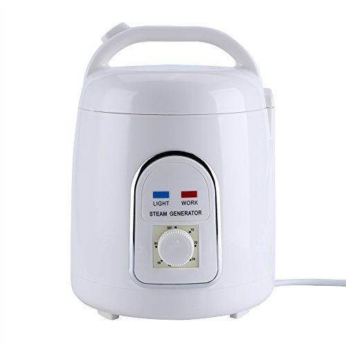 Gesichtsdampfer, Saunen Dampfer Topf Home Tragbarer Dampferzeuger Saunen für Körperentspannung Home SPA Dusche 110V 220V Dampferzeuger, 1,5-1,8L Kleiner Haushalt (EU-Stecker 220 V)