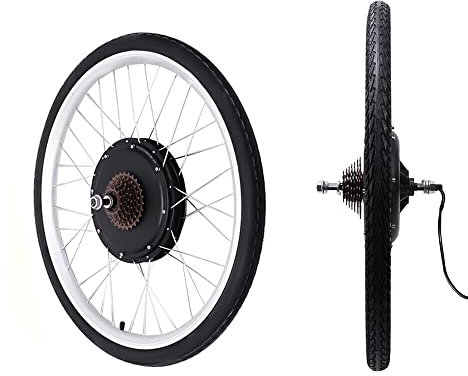 TaNeHaKi Elektrofahrrad, 28 Zoll, E-Bike Umbausatz, Hubmotor 48 V, 1000 W, Linearzugbremse, Silber