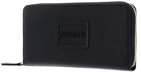 VALENTINO Trafalgar VPS7QU155 Zip Around Wallet. Couleur : Noir, Nero