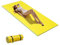 HOMASIS Matelas Flottant Piscine pour 1/4/6 Personnes,Tapis d'eau en Mousse XPE Enroulable, Hamac Adulte pour Bain de Soleil, Activités Nautiques,Mer, Lac, Charge 60/100/400 kg (Jaune, 210 x 90 cm)