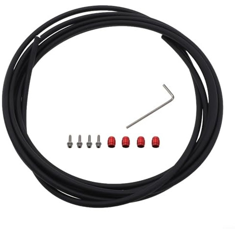 Hydraulischer Bremsschlauchsatz, Fahrradscheibenbremsölschlauch, für SRAM GB, perfekt für Red 22, für RIVAL 22 (rot)