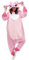 LABULA Onesie tierkostüme Damen Herren Pyjama Animal Halloween Schlafanzug Cosplay Jumpsuit Karneval Einteiler,Stitch-Rose,S
