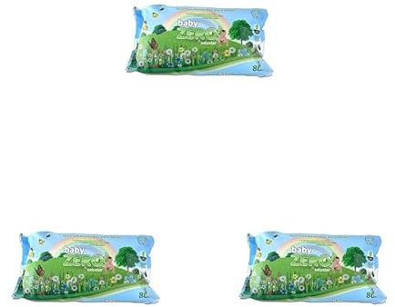 Baby zero Toallitas infantiles, 80 uds (Paquete de 3)
