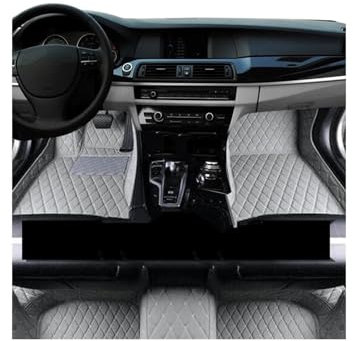 Tapis de Sol Voiture Tapis de pour Sol de Voiture pour citroën C4 pour Cactus 2014 – 2020, Tapis de Voiture en Cuir imperméable, Ensemble Complet(RHD 1 Set 11)