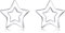 Josfeva Star Stud Earrings for Women Girls, 925 Sterling Silver Stud Earrings, Hypoallergenic Cartilage Earrings Studs, 925 Silver Small Simple Stud Earrings, Silver Earrings for Kids Jewellery Gifts