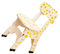 Alipis Holzstuhl Giraffe Für Stabiler Rückenstuhl Aus Holz Für Frühe Bildung Als Sitzhocker Und Kindermöbel Fördert Spielerisches Lernen Und Gemütliches Sitzen