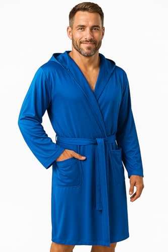 Ludor Accappatoio Uomo Microfibra. Accappatoio Donna Compatto Salvaspazio da Viaggio Palestra Piscina. Ultraleggero Unisex.