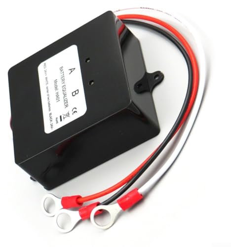 JoyousMall Battery Balancer, LED Display Battery Equalizer Testers 24V 48V Batteries Charge Discharge Voltage Balancer(HA01)
