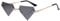Homoyoyo 1Paar Funky Rahmenlose Für Damen Herren Kreative Randlose Mehrfarbige Partybrille Mit UV Für Strand Festivals Besondere Anlässe