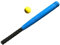 ERINGOGO 1stücke Mädchen Baseball Set Soft Baseballschläger Und Für Kleinkinder Verbessert Schlagfähigkeiten Hand-Augen-koordination Und Motorische Fähigkeiten Für Garten Und
