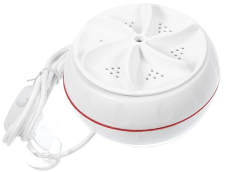 Uonlytech Mini Lave-linge Portable Usb Système Turbo Et Interrupteur, Laveuse Portative Pour Chaussettes Et Sous-vêtements, Compacte, Voyage Et Résidence Étudiante, 10w