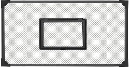 Ronyme Aquarium Bildschirm Top Abdeckung Mesh Bildschirm Anti Jumping Net Abdeckung Aquarium Haube Schutz Net, 80x40cm