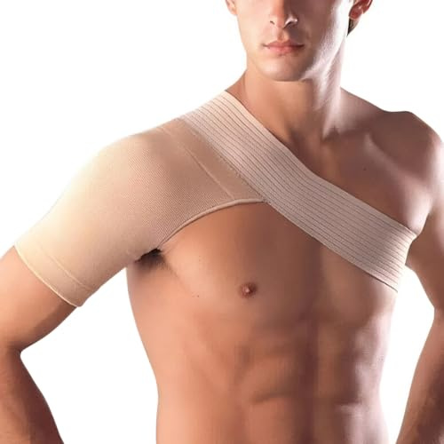 UIEXEA Soporte de Hombro para Hombre y Mujer, Hombrera Ortopedica, Doble Compresión Hombreras Deportivas Protección y Calor 360° Férula de Hombro Ligera y Transpirable