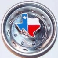 Colador de cocina esmaltado bandera de Texas