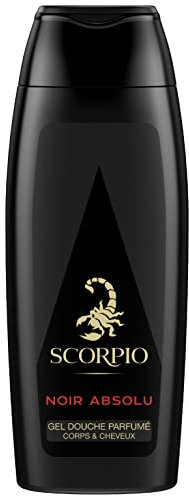 Scorpio - Gel Douche Corps Homme - Collection Noir Absolu - Format 250 ml
