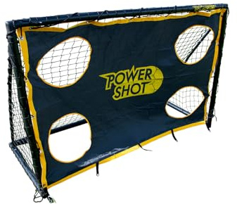 POWERSHOT® Torwand für Fußballtore/Handballtore - 4 Schusslöcher - Größe auswählbar - OHNE Tor