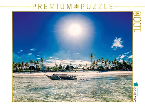 CALVENDO Puzzle Jambiani | 1000 Teile Lege-Größe 64 x 48 cm Foto-Puzzle für glückliche Stunden