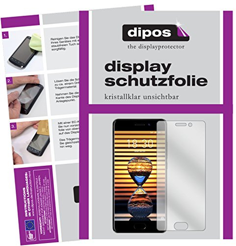 dipos I 6x Screen Protector compatible with Meizu Pro 7 Plus Protection Films clear