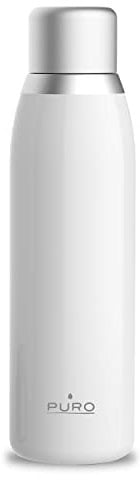Botella térmica Puro Smart con Tapa LCD táctil sensitiva, indicador de Temperatura, 500 ml, Acero Inoxidable