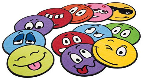 Erzi 51176 LiLaLaune Teppiche, geeignet für Gruppenräume und Kinderzimmer