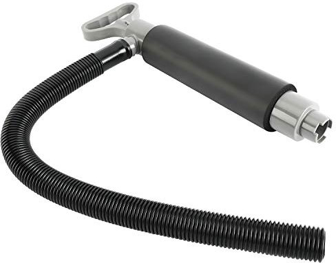 DasMarine Marine Bilge Pump,Black Bilge Pump for Kayaks,Canoes and Boats,Manual Kayak Hand Water Pumps with 2 Ft Reversible Hose,Portable Sump Pump,Must Have Emergency Equipment for Kayakers