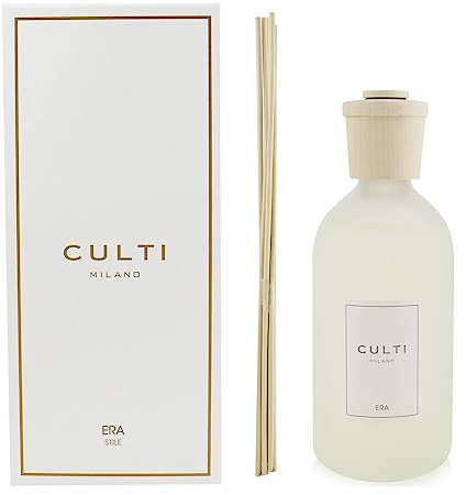 Culti Milano Diffusor Stäbchen Stil Fuoco mit einem Volumen von 500 ml und der Duftnote Orientalisch, Orange und Patchouli, Lebensdauer 3 Monate, DA STILCB-0500-FUOCO