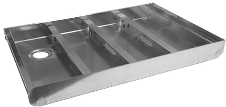 Emco Schmutzfangwanne Aluminium Bodenwanne für Eingangsmatten Fußabstreiferkasten, Größe:75x50cm
