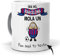 mundohuevo Taza Personalizada con Texto. Regalo Original. Ser del Barcelona Mola un Huevo con Nombres. Haz