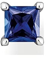 Thomas Sabo Einzel Ohrstecker mit blauem Stein 925 Sterling Silber H2233-699-32