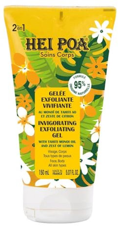Hei Poa gelée exfoliante vivifiante Monoï 150ml