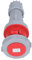 Industrieller Stromanschluss, 240–415 V, Steckverbinder, Umgekehrter Stecker, Steckdosenstift, Industriestecker, Stumpf, Ip44, 220–380 V, Ip67 D4