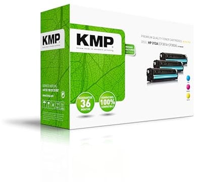 KMP Tonerkartusche passend für HP 312A (CF440M) Multipack mit Chip - 2528,0030 - für HP Color Laserjet Pro MFP M476dn M476dw M476nw... etc.
