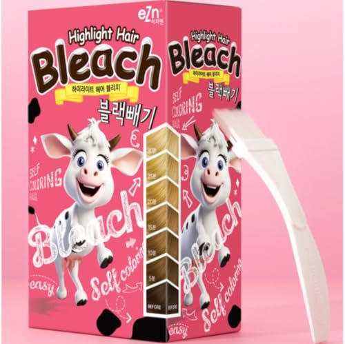 eZn Highlight Hair Bleach Kit (4.23 o.z.) - Korean Hair Bleach Kit
