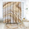 CYSYLQW Marmor Duschvorhang 180 x 200 180 x 180 Marmor Optik Duschvorhänge Wasserdichtes Polyeste 3D Marmor Duschvorhang Badezimmermatte 4-teiliges Set (180 x 200 cm,2)