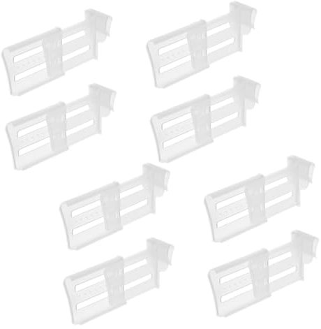 Housoutil 8pcs Refrigerator Dividers Divider Fridge Partition Board Compact Fridge Separator for Daily Use