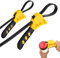 VEKEK 2-Piece Adjustable Wrench Set,Adjustable Oil Filter Strap Wrench, Heavy Duty Rubber Pipe Wrench,Jar Opener for Mechanics Plumbers DIY,Great for Plumbing Tasks