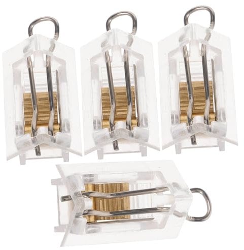 CAXUSD 4pcs Blind Cord Locks Hardware Accessories for Window Blinds Lightweight Easy to Use Store High Reliability Blind Fittings for Home Installation