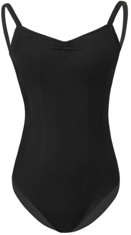 ROYAL SMEELA Ballerina Body Damen Ballettrikot Erwachsene Spaghettiträger Mit BH Für Frauen Tanztrikot