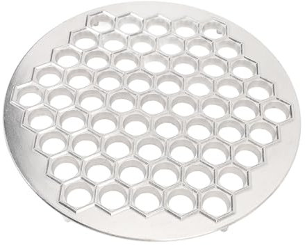 Pelmeni-Maker aus Aluminiumlegierung, 61 Löcher, Spülmaschinenfestes Knödelwerkzeug für den Küchengebrauch
