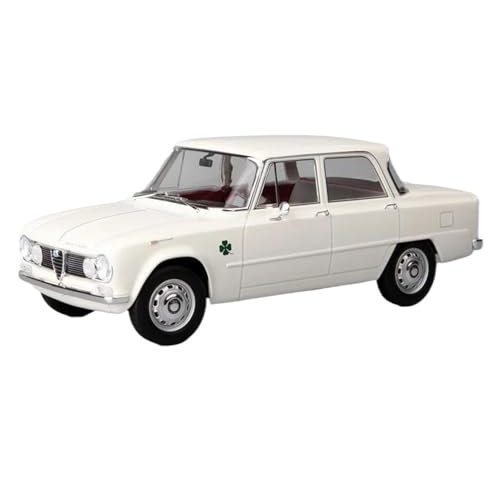 CUTSUGOK Auto pressofusa in Scala 1:18 for Alfa Romeo 1963 Modello di Auto in Lega pressofusa Collezione Ornamenti da Esposizione for Souvenir Veicolo Veicolo Modello da Collezione
