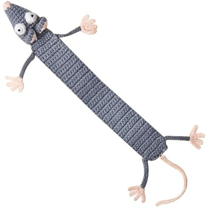 Lesezeichen häkeln - Gestrickte Lesezeichen Niedliche Tier-Lesezeichen | Handgefertigtes Häkel-Lesezeichen Set, niedliche Tierdesigns Häkel-Lesezeichen für Lehrer, Studenten, Kinder, Mädchen,