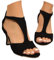 Sandali Ortopedici Donna,Sandali Donna Estive con Tacco, Comode Eleganti Scarpe Aperte Cerimonia Sandalo Matrimonio Pianta Larga Scarpe (Nero,39)