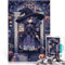 Witch with Broom and SkullJigsaw Puzzle for teenagers 2000 Pieces Hands-on Game Wall Decoration Unique Birthday and Xmas Gifts 70x100cm