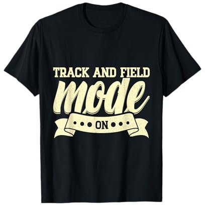 Leichtathleten Track & Field Mode On Lustiges Athletic T-Shirt