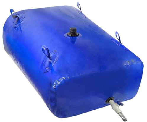 Réservoir d'eau de grande capacité, conteneur d'eau avec poignée - Conteneur pour voiture anti-fuite, transporteur de stockage bleu de 100 litres, conteneur résistant au d