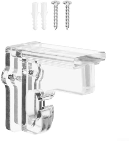 Oniissy Transparente Acryl-Wandhalterung für GameCube-Controller mit Schraubbefestigung, transparenter Display-Ständer für Spielzimmer-Dekor und platzsparende Aufbewahrung